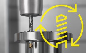 CoroDrill 860-GM Crankshaft Action Image, Closeup-narzędzia skrawające-dlaProdukcji.pl