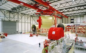 Suwnica-procesowa-dla-samolotu-dlugodystansowego-Airbus-dlaProdukcji.pl